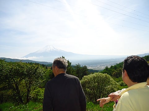 富士山と一緒に！